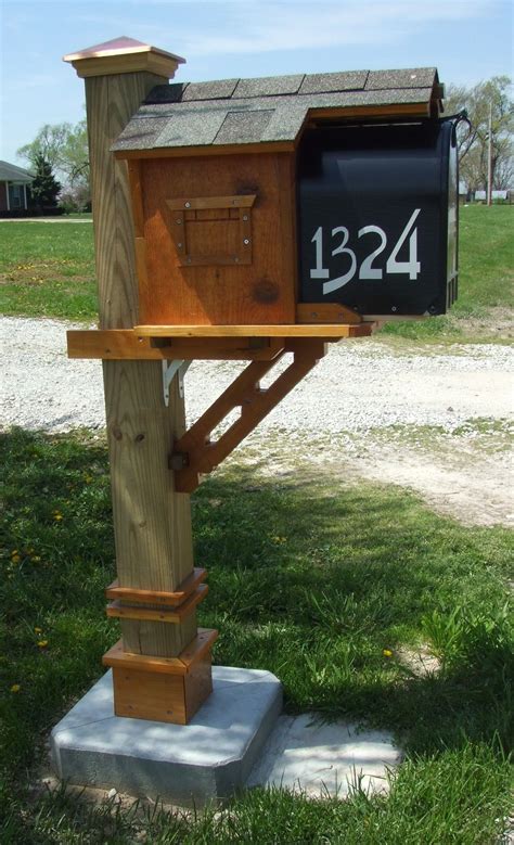 wooden mailbox ideas